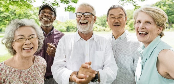 photo of retirees