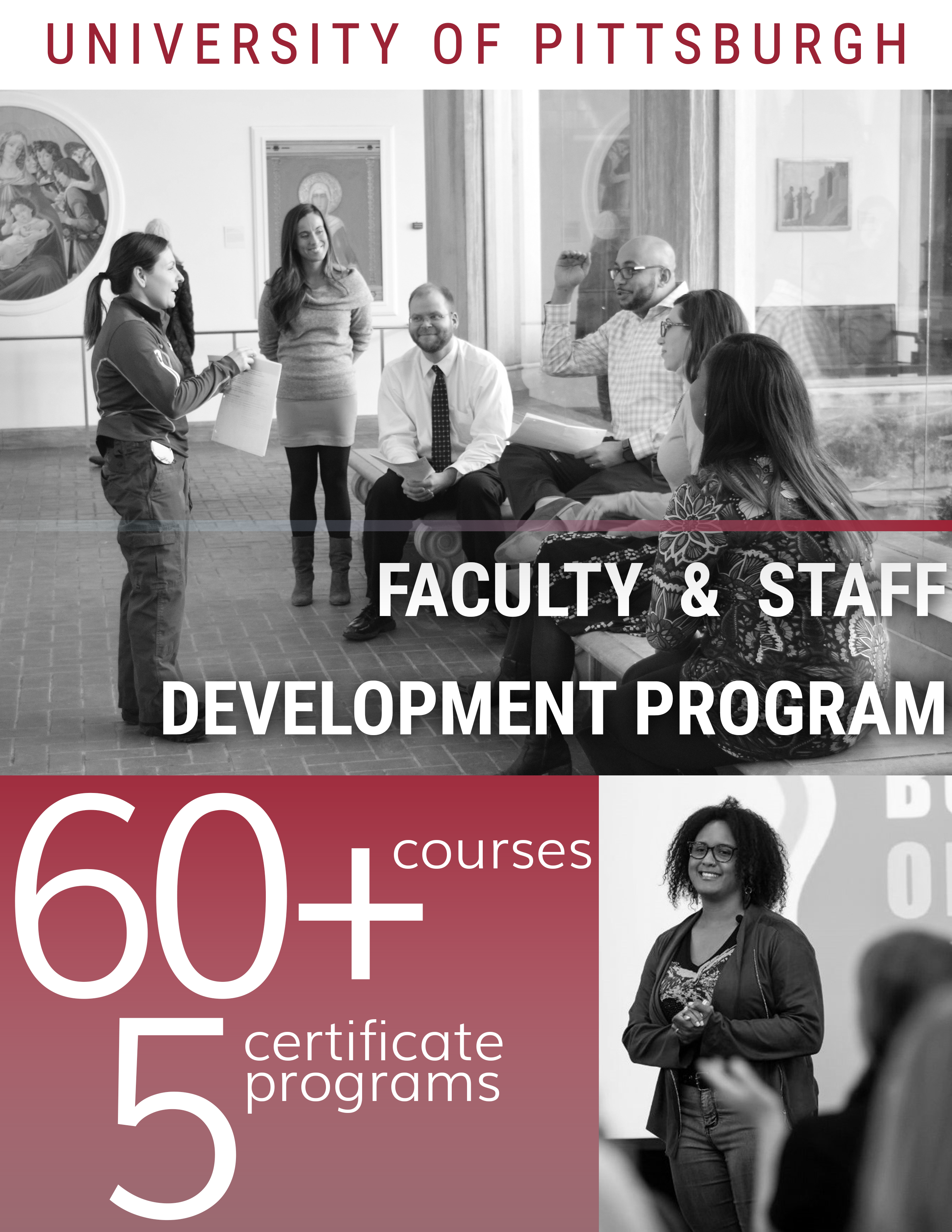 Cover of Faculty and Staff Development Program workshop for 2019