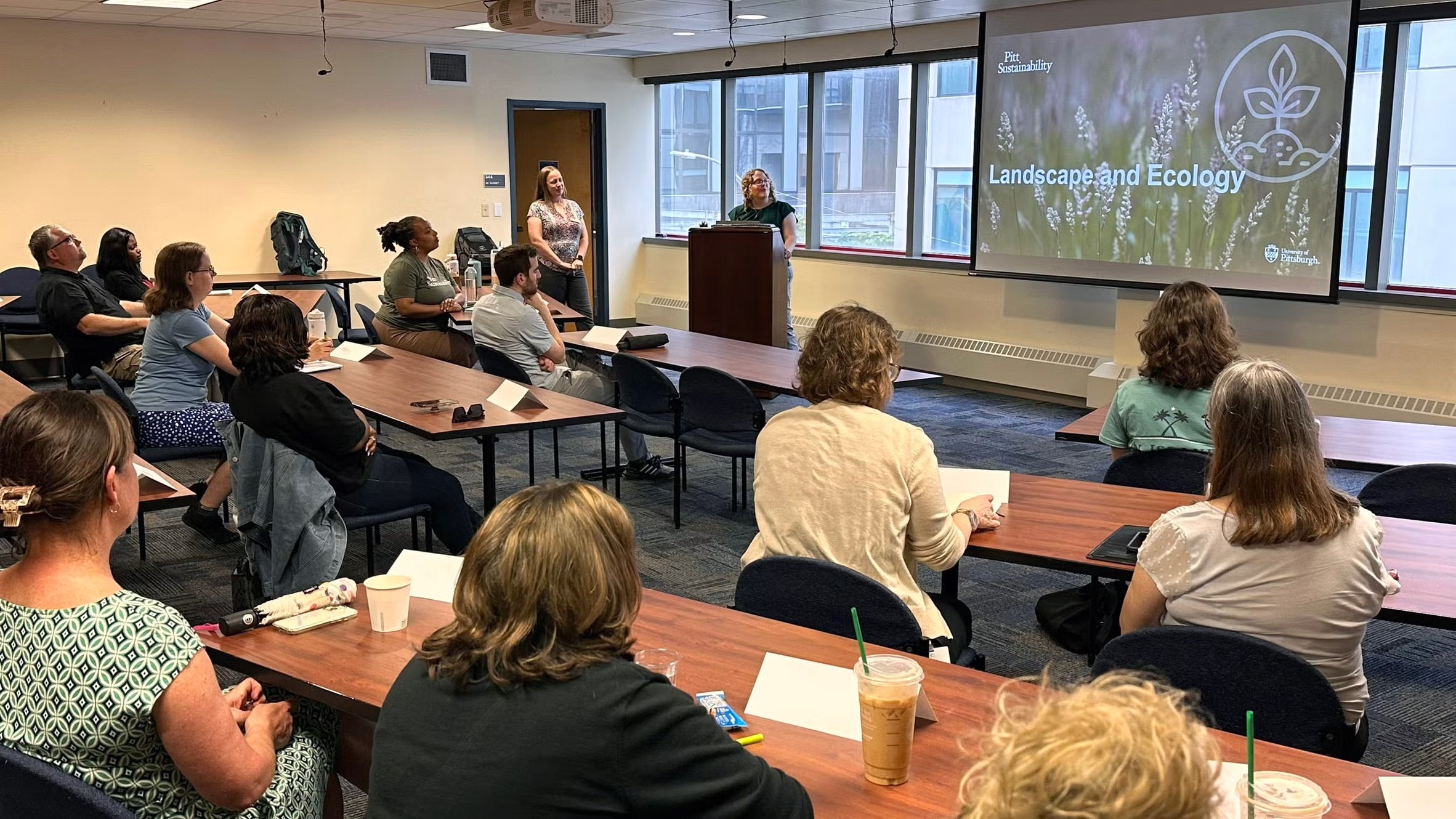 Faculty & Staff taking a FSDP course