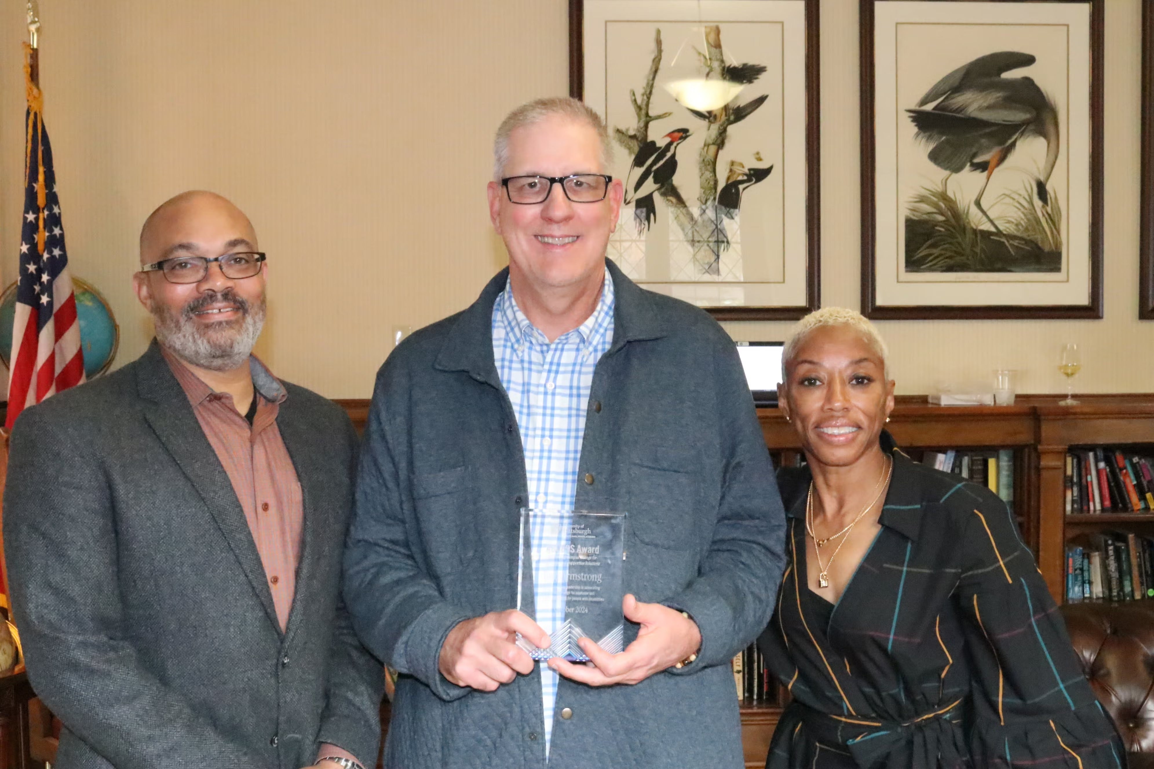 James Gallaher Jr., Tom Armstrong, Lisa Garland