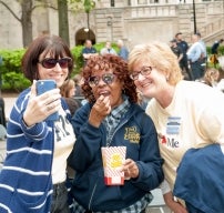 employees at Pitt picnic